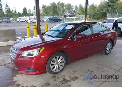 2015 Subaru Legacy 2.5I Premium z USA, uszkodzony, nr VIN 4S3BNAC61F3027456